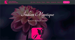 Desktop Screenshot of indianmystique.com