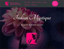 Tablet Screenshot of indianmystique.com